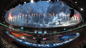 Во время открытия II Европейских игр зрители наговорили 849 часов и отправили почти 5000 SMS
