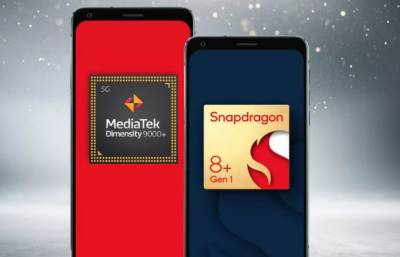 Snapdragon 8 Plus Gen 1 и MediaTek Dimensity 9000+ столкнули в тестах процессоров Geekbench