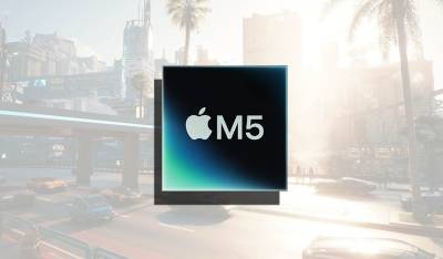 Apple M5 в Cyberpunk 2077 на 290% превзошел M4 при включенной трассировке лучей